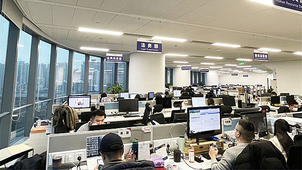 动漫岛办公环境